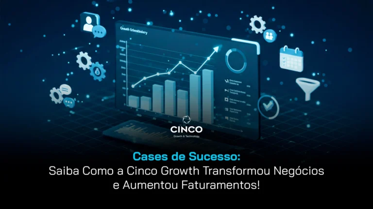 Gráfico de crescimento, com seta para cima, na tela de um computador.