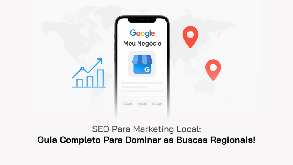 Interface do Google Meu Negócio na tela de celular