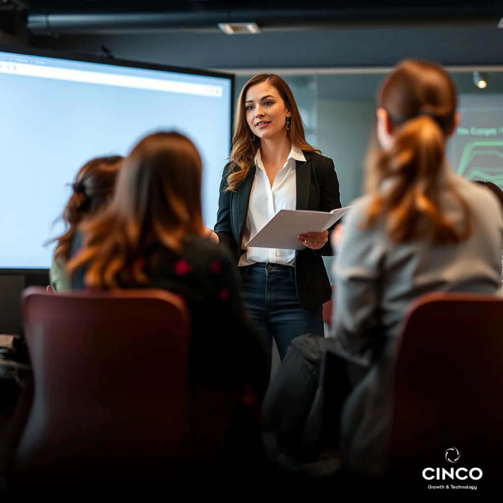 Mulheres em uma reunião